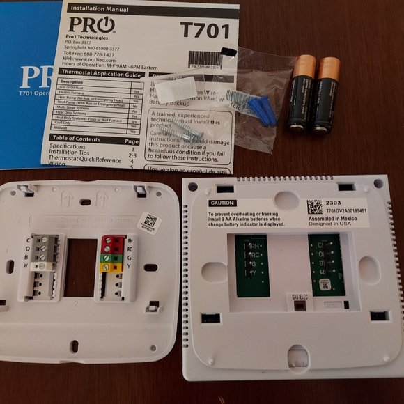 PRO1 T701 professional thermostat system - Picture 2 of 6